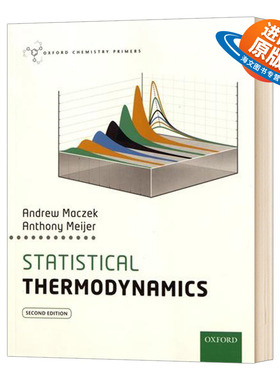 英文原版 Statistical Thermodynamics 统计热力学 英文版 牛津化学初级读本系列 进口英语书籍