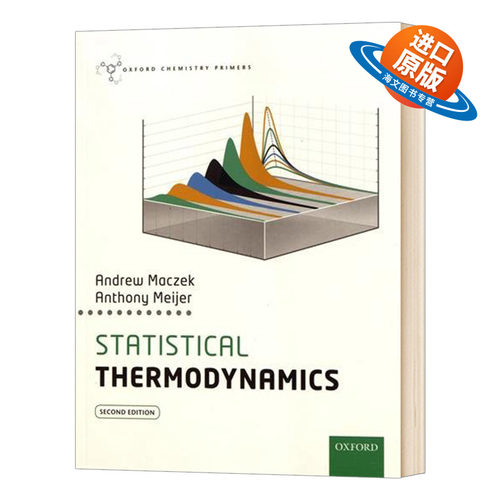 英文原版 Statistical Thermodynamics 统计热力学 英文版 牛津化学初级读本系列 进口英语书籍