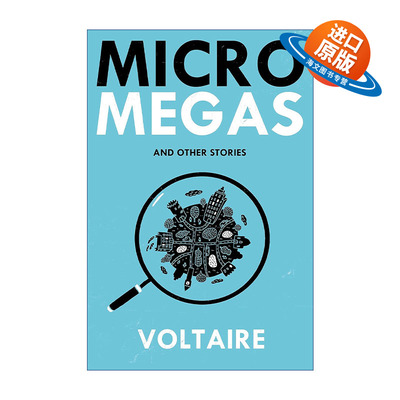 英文原版 Micromegas 微型巨人 伏尔泰短篇小说集 Alma经典文学 英文版 进口英语原版书籍