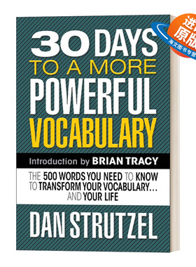英文原版 30 Days to a More Powerful Vocabulary 30天获得更强大的词汇 改变词汇和生活所需的500个单词 英文版进口英语原版书籍