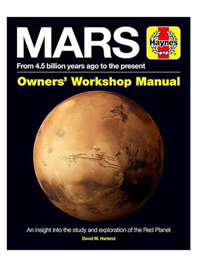 英文原版 Mars Owners' Workshop Manual 火星研究手册 精装带插图 太空爱好者的读物 英文版 进口英语原版书籍