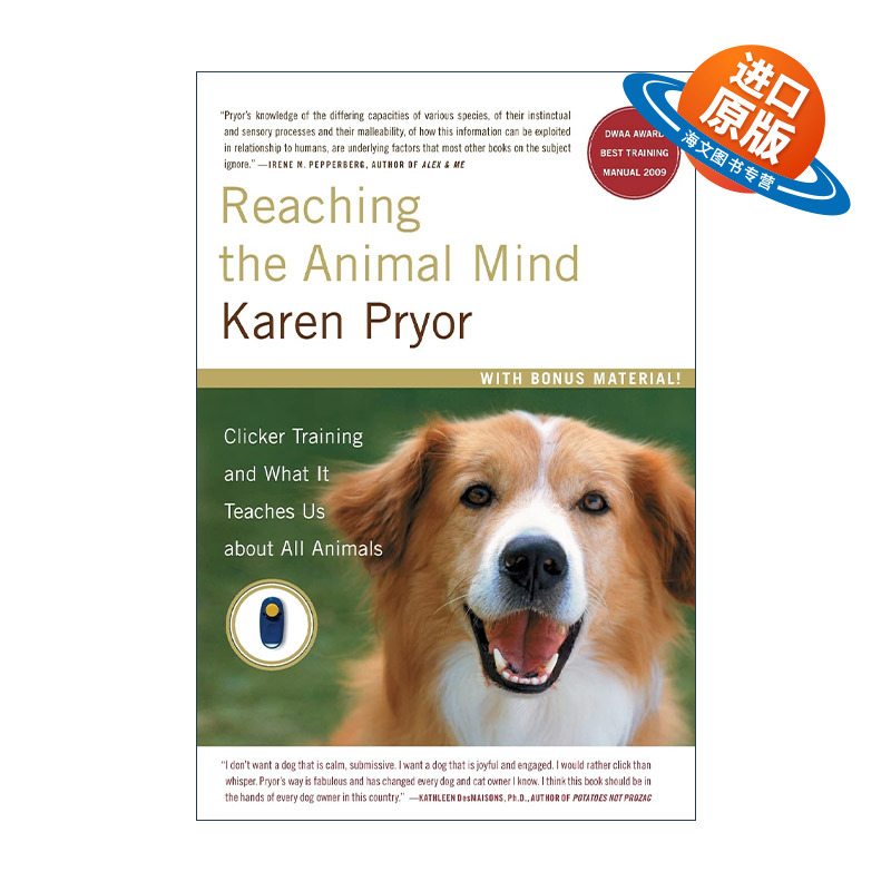 英文原版 Reaching the Animal Mind 探索动物心灵 英文版 进口英语原版书籍