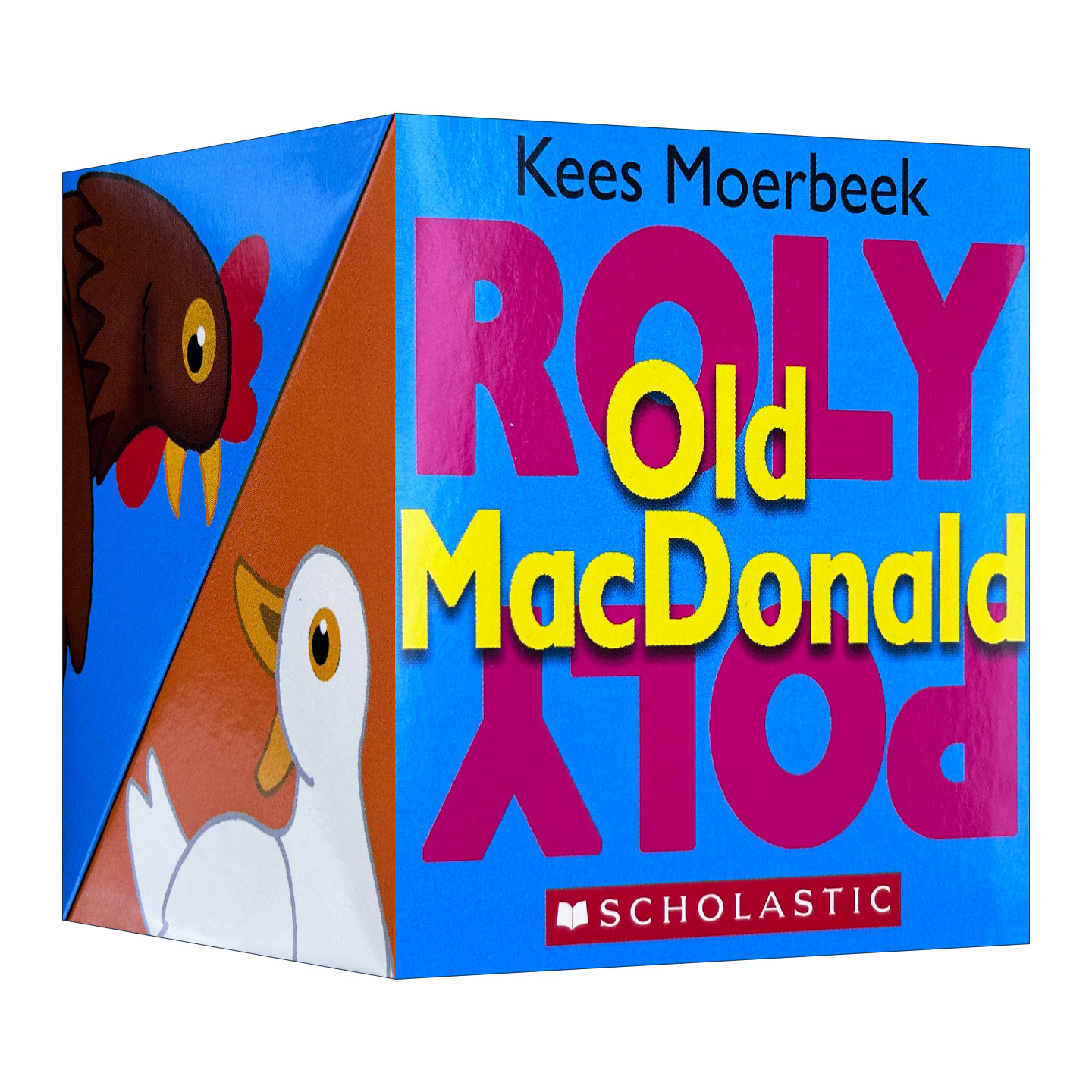 英文原版 Roly Poly Pop-Up Old Macdonald 神奇方块翻转书之老唐纳的农场 英文版 进口英语原版书籍