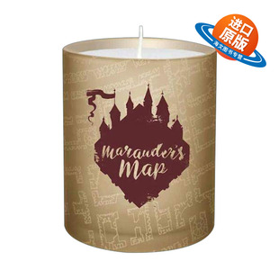 英文原版 Harry Potter Marauder's Map Glass Candle 哈利波特 厄里斯魔镜 蜡烛 英文版 进口