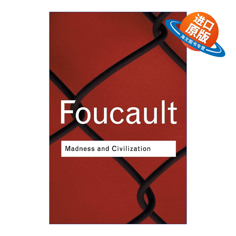英文原版 Madness and Civilization 疯癫与文明 米歇尔福柯 Routledge Classics系列 英文版 进口英语原版书籍