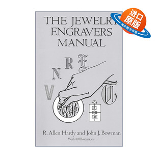 Engravers 英文原版 進(jìn)口英語原版 英文版 珠寶雕刻師手冊 The Allen 設(shè)計 Manual 雕刻藝術(shù)技巧指南 Hardy 書籍 Jewelry