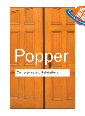 英文原版 Conjectures and Refutations 猜想与反驳 科学知识的增长 卡尔波普尔 Routledge Classics系列 英文版 进口英语原版书籍