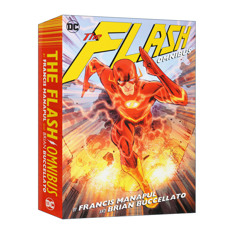 英文原版精装 The Flash By Francis Manapul and Brian Buccellato Omnibus闪电侠精装英文版进口英语原版书籍