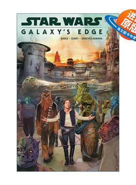 英文原版 Star Wars Galaxy's Edge 星球大战 银河边缘 漫画 Ethan Sacks 英文版 进口英语原版书籍