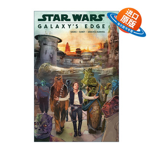 Galaxy 书籍 进口英语原版 漫画 Star Wars Ethan Edge 英文版 英文原版 星球大战 Sacks 银河边缘
