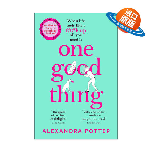 英文原版 One Good Thing 一件好事 亚历山德拉·波特 Potter Alexandra 英文版 进口英语原版书籍