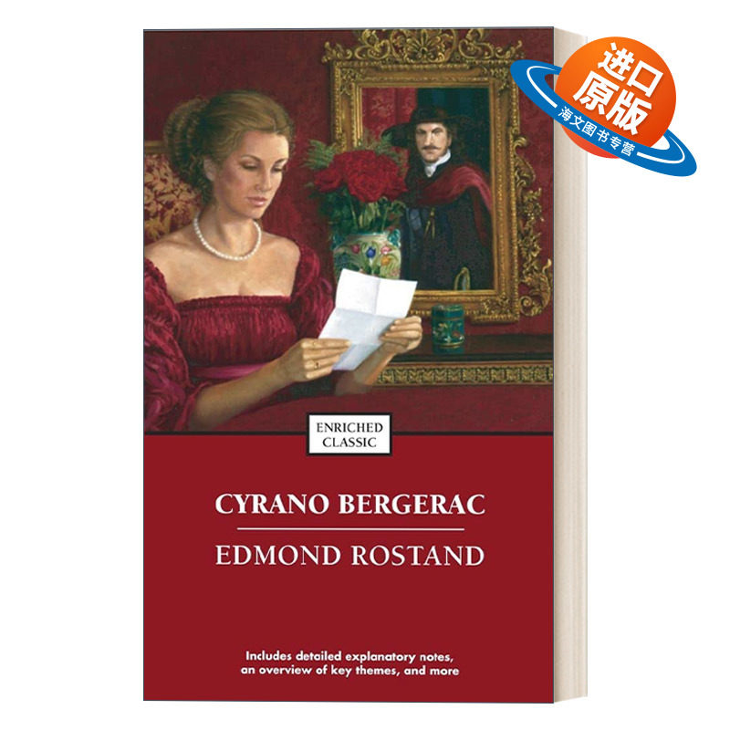 英文原版 Cyrano de Bergerac 大鼻子情圣 五幕剧 Enriched Classics系列 英文版 进口英语原版书籍