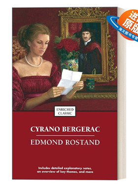英文原版 Cyrano de Bergerac 大鼻子情圣 五幕剧 Enriched Classics系列 英文版 进口英语原版书籍