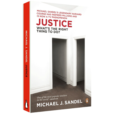 正版 Justice 公正 英文原版 迈克尔桑德尔公开课 What's the Right Thing to Do 做哪些事是正确 进口经管励志书籍 罗辑思维书单