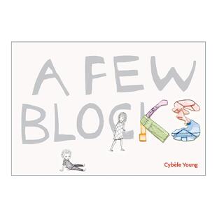 英文版 书籍 Blocks 创意绘本 3D纸雕 儿童精装 Few 几块 进口英语原版 英文原版 科克斯书评年度好书