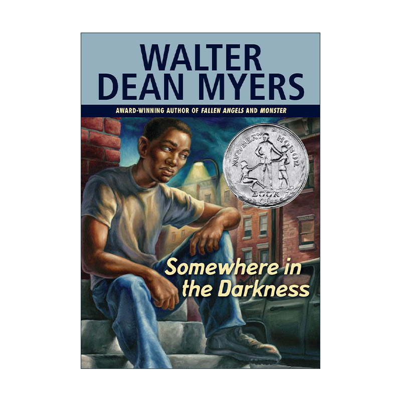 英文原版 Somewhere in the Darkness 陌生爸爸 纽伯瑞银奖 英文版 进口英语原版书籍