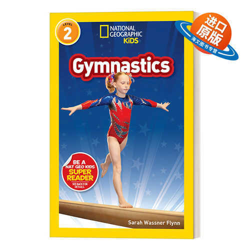 英文原版 National Geographic Readers Gymnastics Level 2 国家地理分级读物 体操 第2级 英文版 进口英语原版书籍