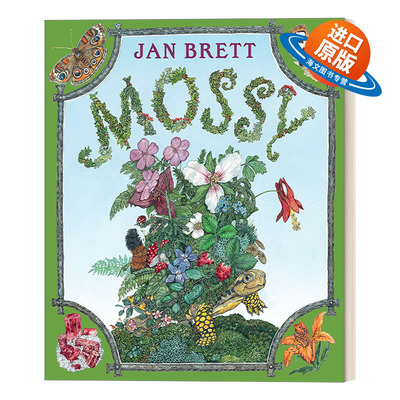 英文原版 Mossy 乌龟摩西 3-5岁儿童动物历史主题精装绘本 Jan Brett 英文版 进口英语原版书籍