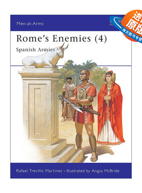 英文原版 Rome's Enemies 4 罗马的敌人们4 西班牙的军队 历史上的军队系列 英文版 进口英语原版书籍