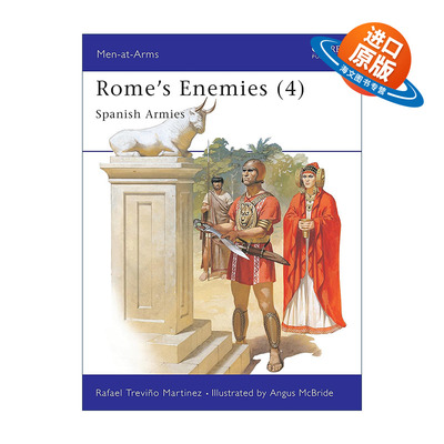 英文原版 Rome's Enemies 4 罗马的敌人们4 西班牙的军队 历史上的军队系列 英文版 进口英语原版书籍