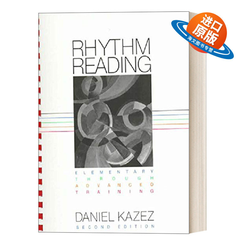 英文原版 Rhythm Reading 节奏阅读 从初级到高级训练 第2版 卡兹丹尼尔 音乐教材 英文版 进口英语原版书籍