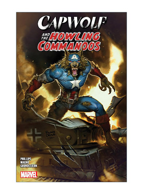 英文原版 Capwolf and the Howling Commandos 美队狼与嚎叫突击队 漫威漫画 Stephanie Phillips 英文版 进口英语原版书籍