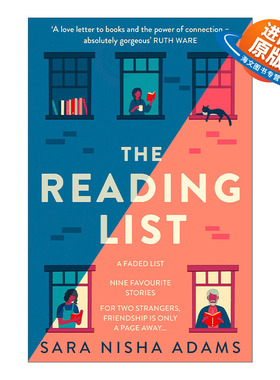 英文原版 The Reading List 阅读清单 Sara Nisha Adams畅销小说 英文版 进口英语原版书籍