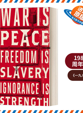 英文原版 Nineteen Eighty-Four Anniversary Edition 1984周年版 现代经典 英文版 进口英语原版书籍外文小说