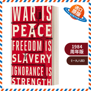 1984周年版 书籍外文小说 Eighty 进口英语原版 英文版 现代经典 Edition Anniversary Four Nineteen 英文原版