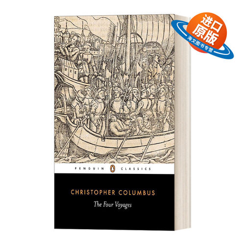 英文原版 The Four Voyages of Christopher Columbus 哥伦布的四次航行 黑经典 英文版 进口英语原版书籍