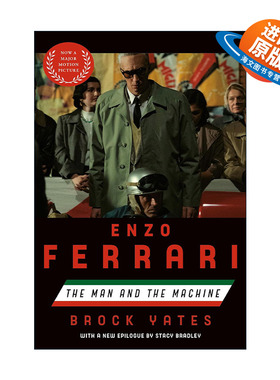 英文原版 Enzo Ferrari Movie Tie-in Edition 法拉利 电影版 男人与机器 Brock Yates 英文版 进口英语原版书籍