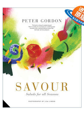 英文原版 Savour Salads for all Seasons 风味 四季沙拉 精装 英文版 进口英语原版书籍