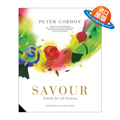 英文原版 Savour Salads for all Seasons 风味 四季沙拉 精装 英文版 进口英语原版书籍