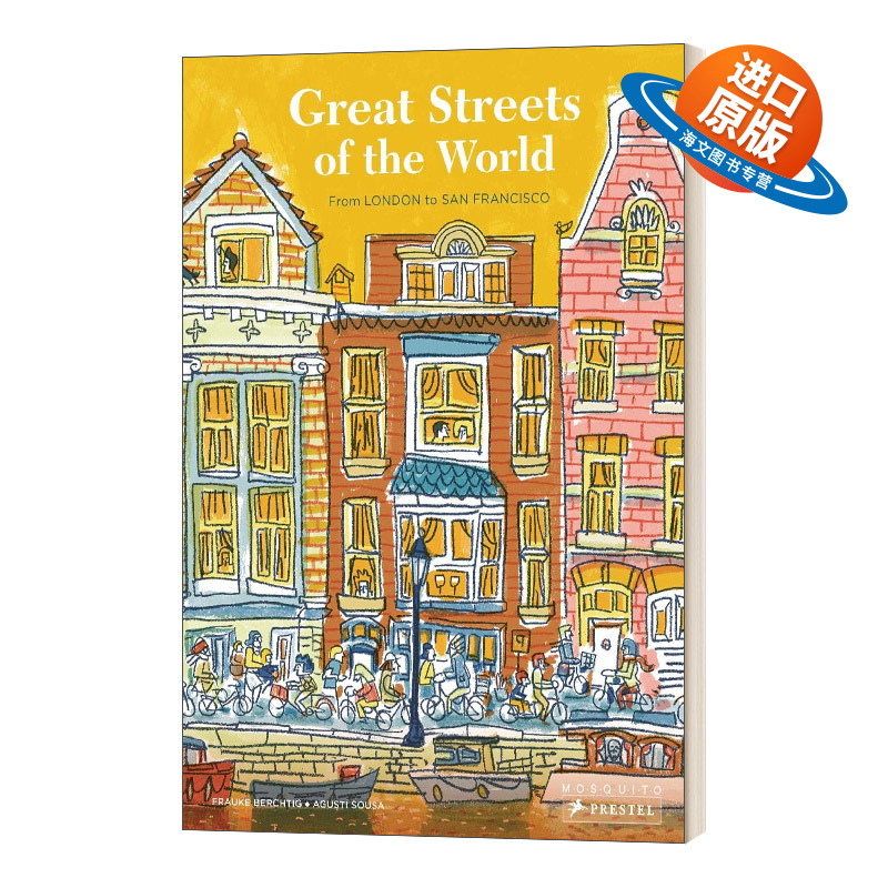 英文原版绘本 Great Streets of the World From London to San Francisco 世界上最棒的街道 从伦敦到旧金山 英文版 进口英语书籍