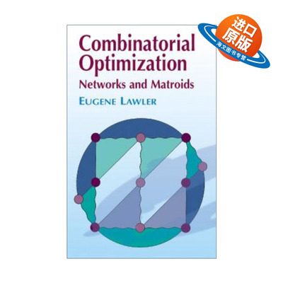 英文原版 Combinatorial Optimization 组合优化 网络和拟阵 Eugene Lawler 英文版 进口英语原版书籍