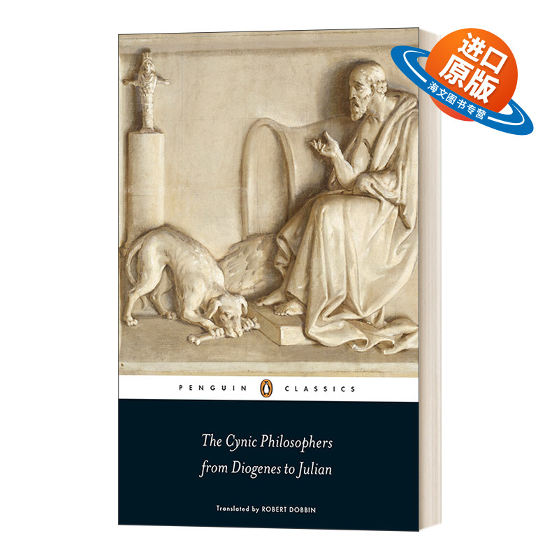英文原版 The Cynic Philosophers 犬儒主义哲学家 从第欧根尼到尤利安 黑经典 英文版 进口英语原版书籍