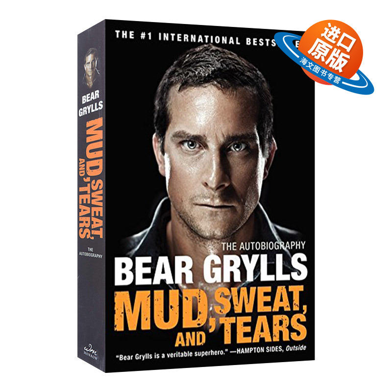英文原版 Mud Sweat and Tears The Autobiography 荒野求生 面对冰封的海洋 贝爷自传 英文版 进口英语原版书籍