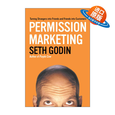 英文原版 Permission Marketing 愿者上钩 特许营销 Seth Godin 英文版 进口英语原版书籍