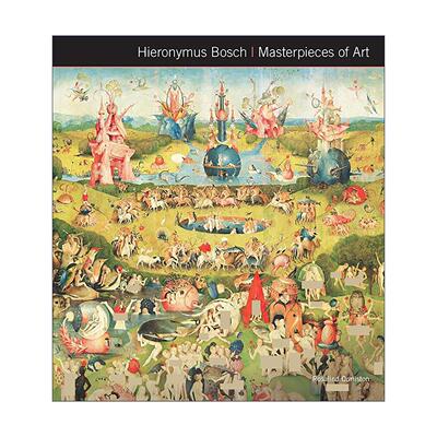 英文原版 Hieronymus Bosch Masterpieces of Art 耶罗尼米斯博斯 艺术杰作系列 精装 英文版 进口英语原版书籍
