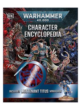 英文原版 Warhammer 40000 Character Encyclopedia 战锤40K人文角色百科全书精装 艺术原画设定集 英文版 进口英语原版书籍
