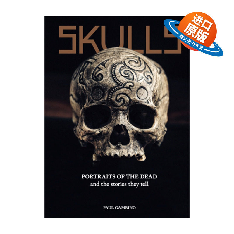 英文原版 Skulls 骷髅头骨 死者肖像与短篇故事 精装 英文版 进口英语原版书籍