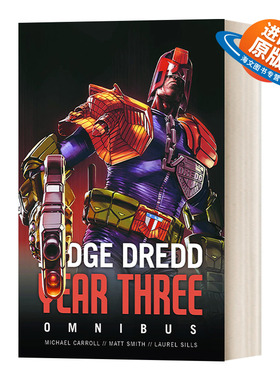 英文原版小说 Judge Dredd Year Three 特警判官3 英文版 进口英语原版书籍