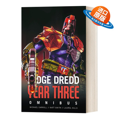 英文原版小说 Judge Dredd Year Three 特警判官3 英文版 进口英语原版书籍
