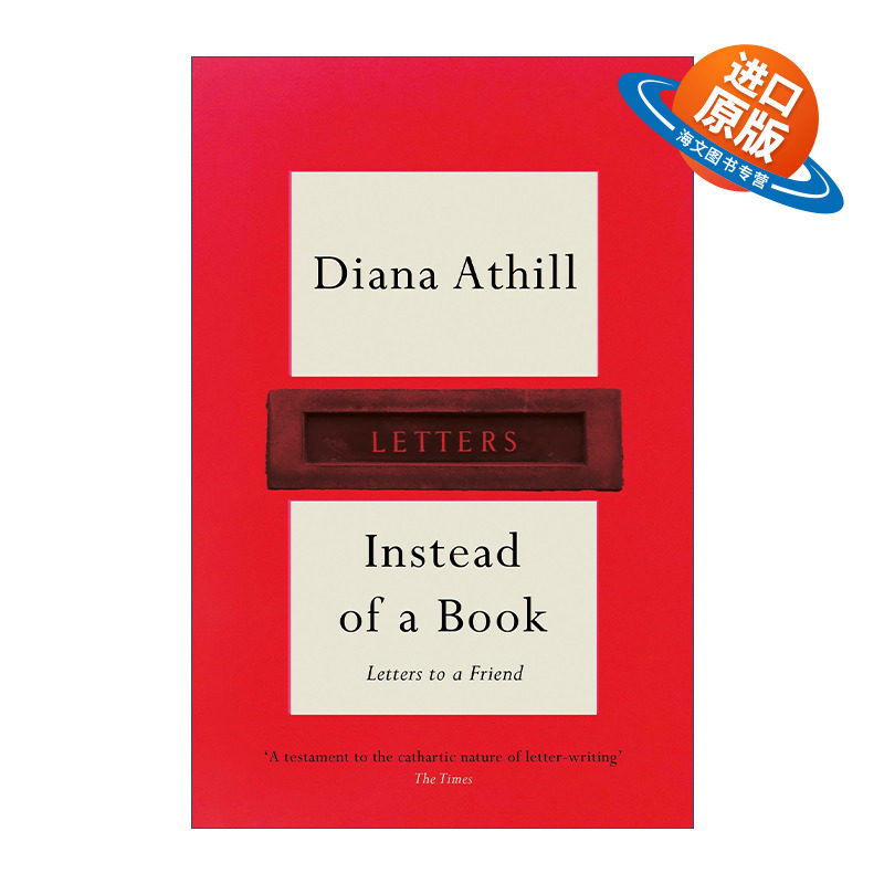 英文原版 Instead of a Book 不是一本书 戴安娜·阿西尔致爱德华·菲尔德书信集 英文版 进口英语原版书籍