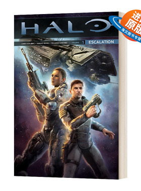 英文原版 Halo Escalation Volume 1 光环 恶化 卷1 英文版 进口英语原版书籍