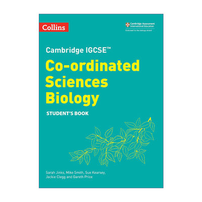 英文原版 Collins Cambridge IGCSE Co-ordinated Sciences Biology Student's Book 柯林斯剑桥国际初中协调科学生物学生用书