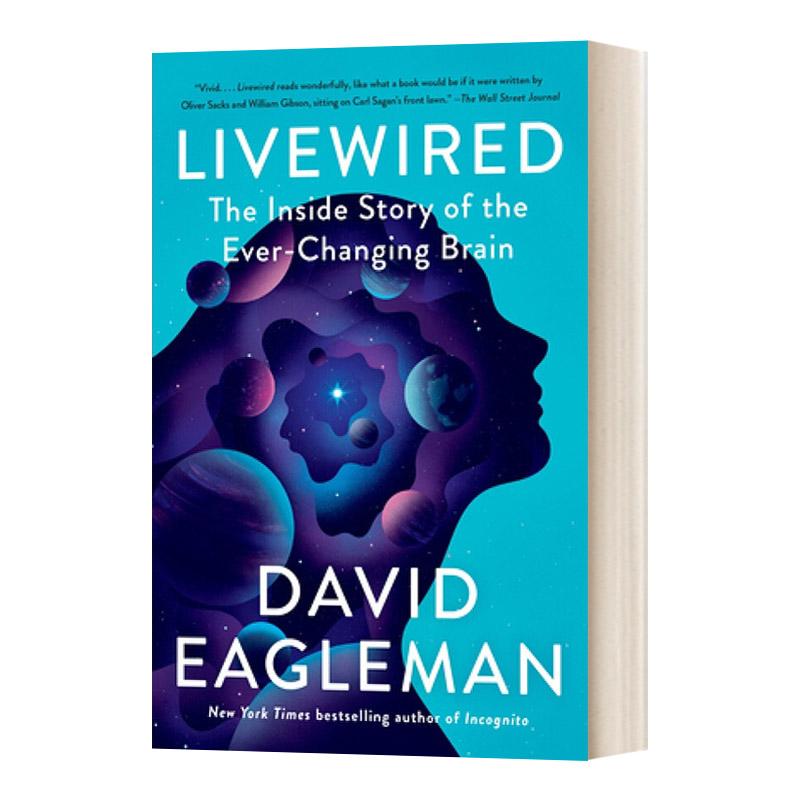 英文原版 Livewired The Inside Story of the Ever-Changing Brain连线不断变化的大脑的内幕故事英文版进口英语原版书籍