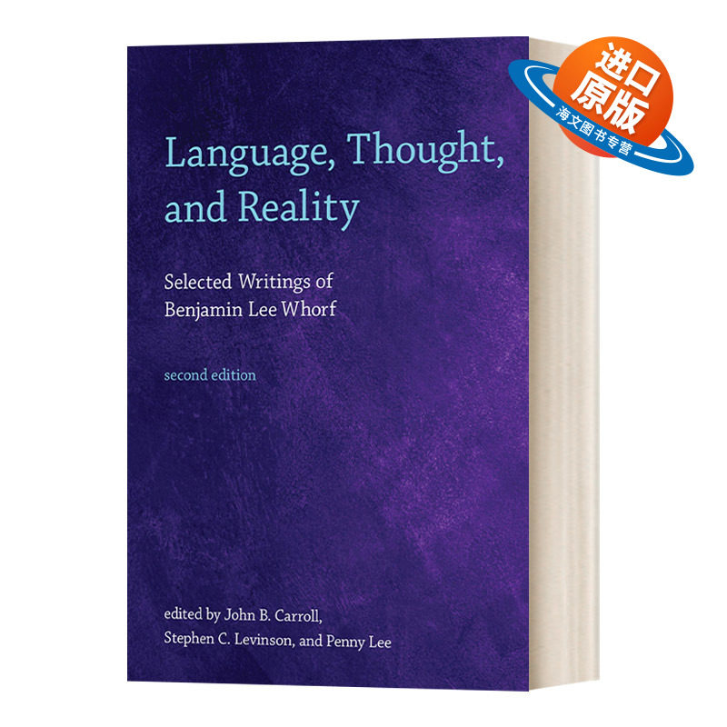 英文原版 Language Thoughtand Reality 语言 思想与现实 本杰明·李·沃尔夫文选 英文版 进口英语原版书籍