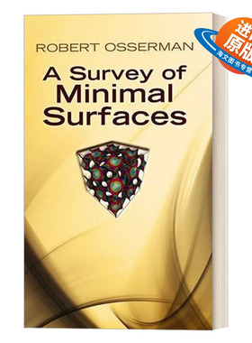 英文原版 A Survey of Minimal Surfaces  最小曲面的概论 英文版 进口英语原版书籍