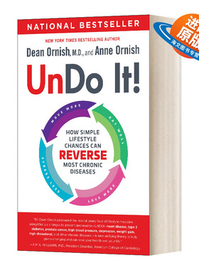 英文原版 Undo It 还原 改变生活方式 逆转慢性疾病 英文版 进口英语原版书籍